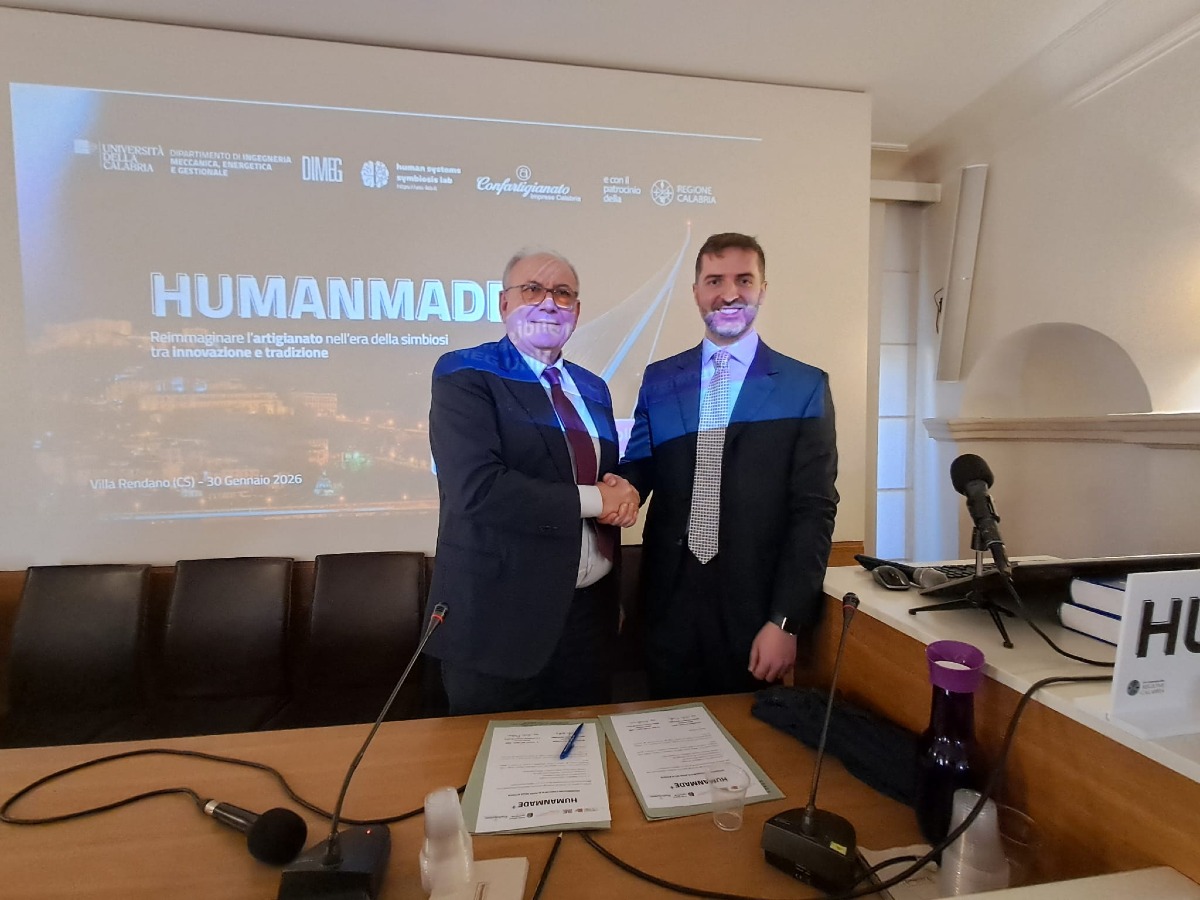 Cosenza - HUMANMADE+ a Villa Rendano: artigianato e tecnologia dialogano per innovare la Calabria - 