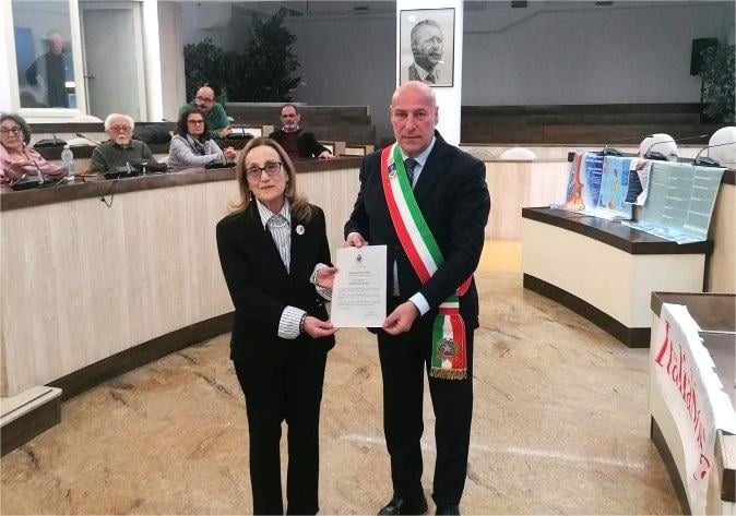 Crotone, conferita la Menzione Speciale a Teresa Liguori - Foto: Uff. Stampa Comune di Crotone 