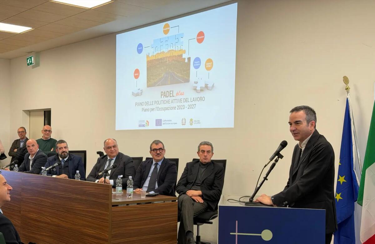 Presentato “PADEL Plus”, il nuovo Piano regionale delle politiche attive del lavoro - 