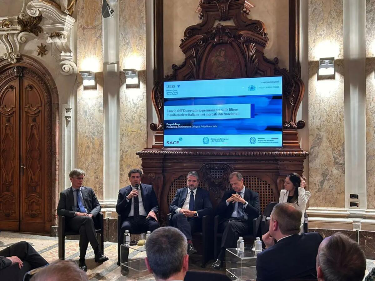 Al via l’Osservatorio sulle filiere manifatturiere italiane nei mercati esteri - 