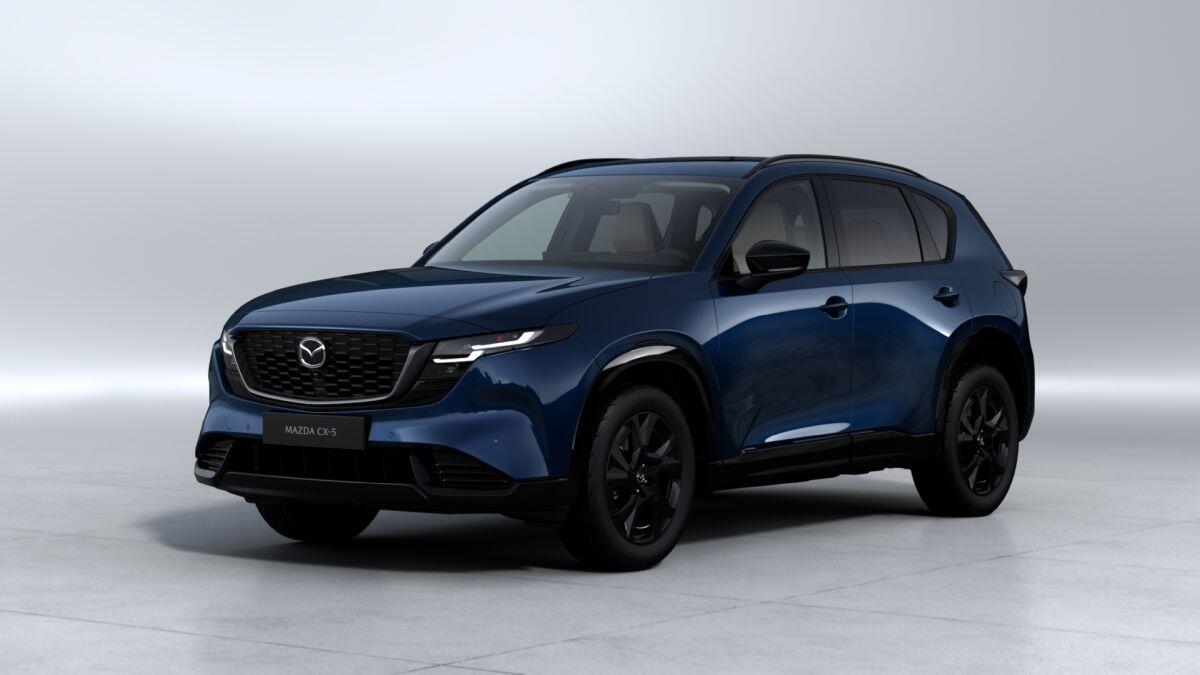 Il Navy Blue entra nella gamma colori Mazda e debutta con la nuova CX-5 - 