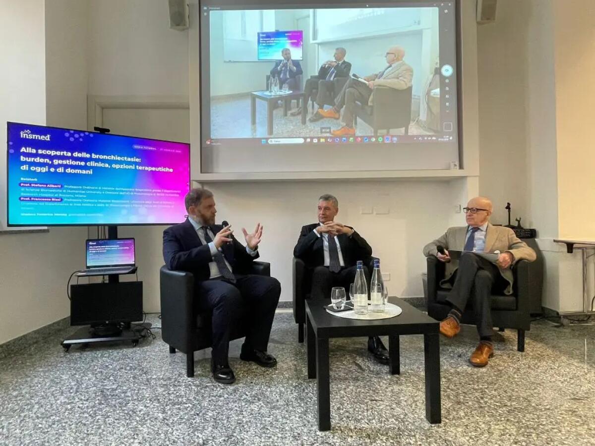 Bronchiectasie, a Milano focus su gestione clinica e nuove opzioni terapeutiche - 