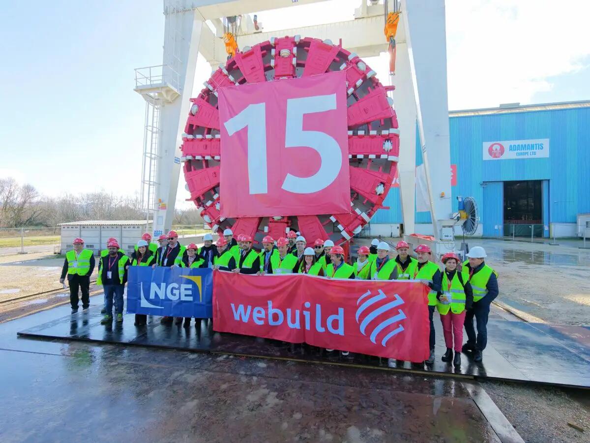 Webuild, pronta la TBM rigenerata per il Grand Paris Express in Francia - 