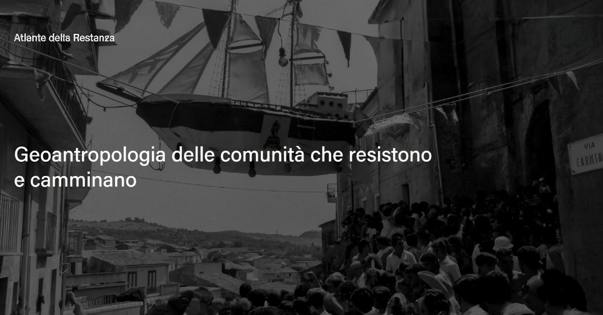 Parte il viaggio dell'Atalante della Restanza - 
