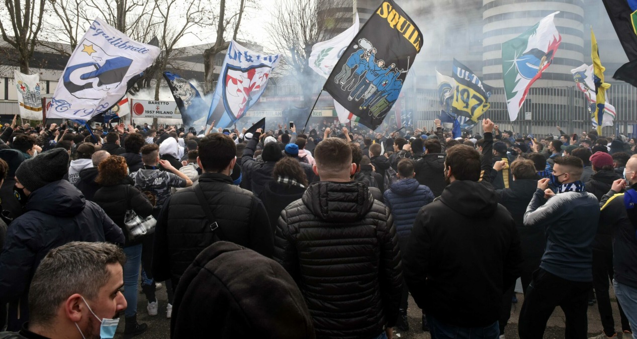 Divieto di trasferta anche per i tifosi dell’Inter: tutte le squadre senza pubblico fuori casa - Fonte: Dire.it