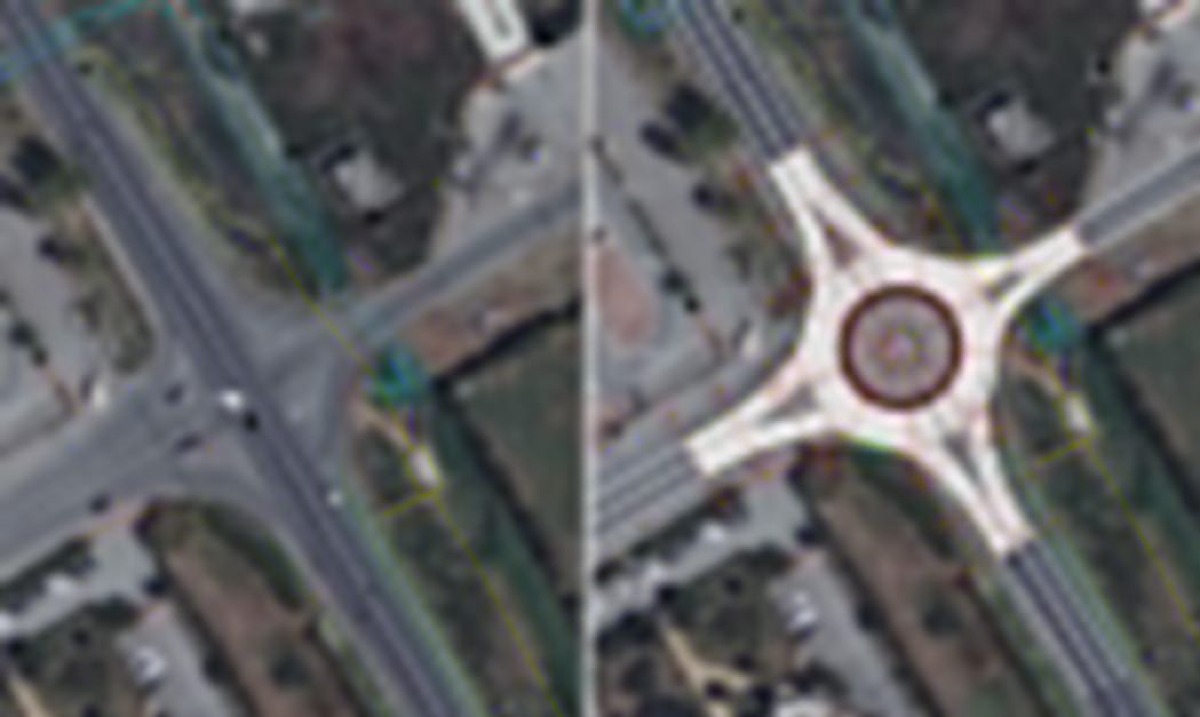 Crotone, al via la nuova rotatoria alla SS 106 vicino al centro commerciale Le Spighe - 