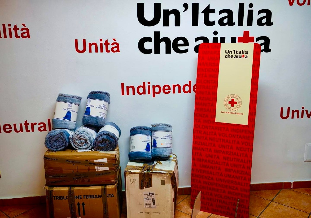 Crotone, coperte per le persone senza dimora: arriva il sostegno alla Croce Rossa Italiana  - 