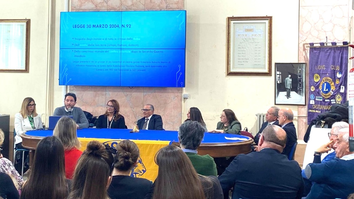 Crotone - Giorno del Ricordo, il “Pitagora” di Crotone racconta la tragica storia delle Foibe