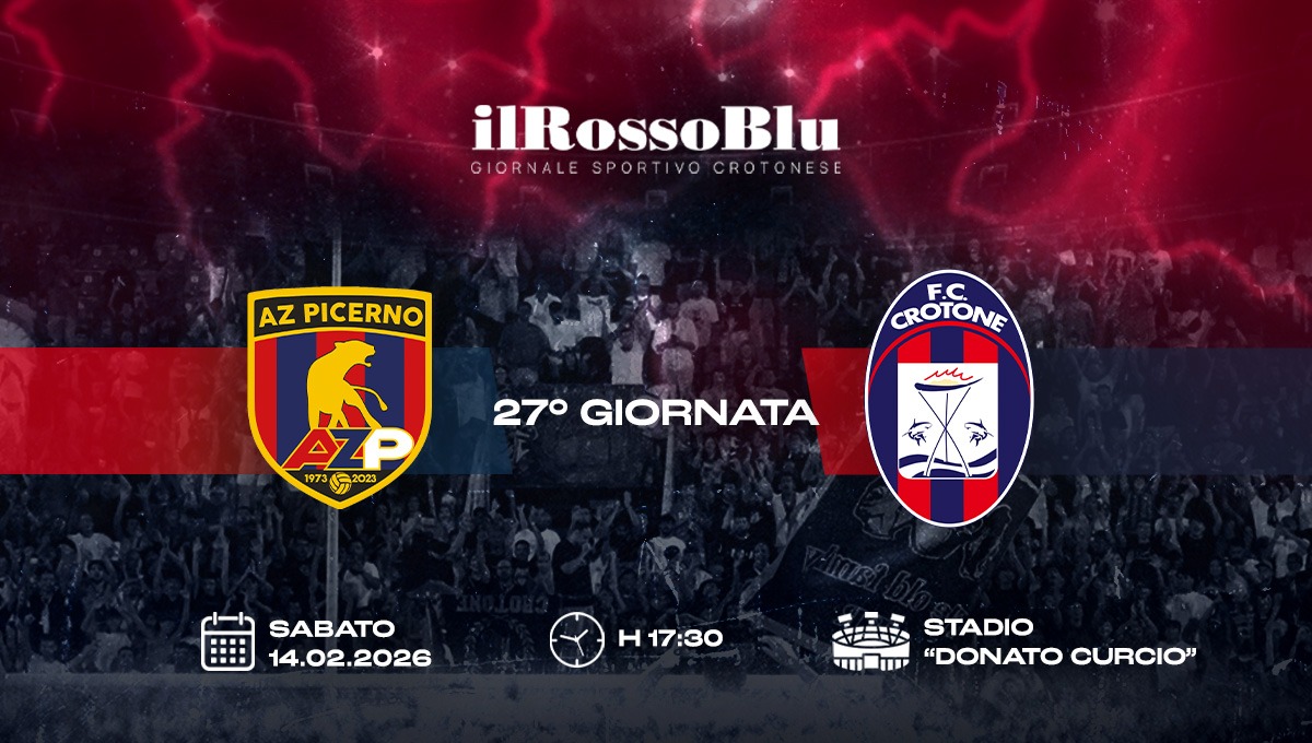 #PicernoCrotone | Le formazioni: mister Longo si affida a Energe e Meli - 