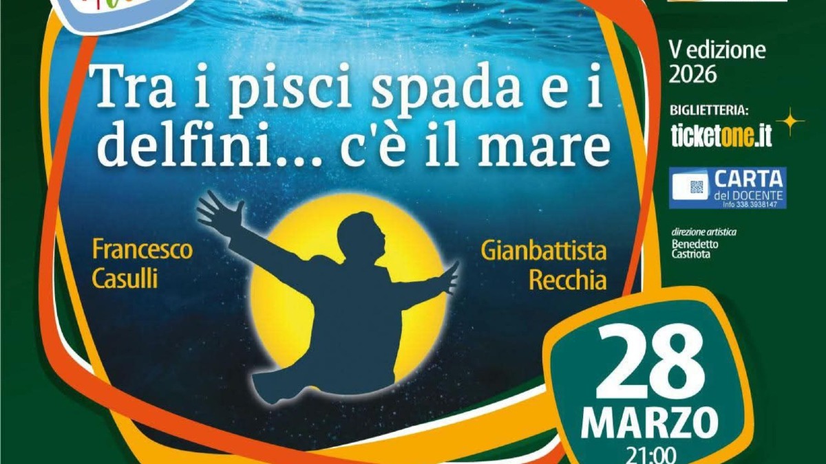 Crotone - Tra i pisci spada e i delfini... c'è il mare dedicato a Domenico Modugno - 