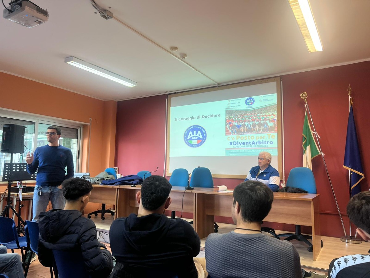 Corigliano-Rossano, al via il progetto “Arbitro scolastico” all’IIS Palma Green Falcone Borsellino - Foto: Uff. Stampa IIS Palma Green Falcone Borsellino 