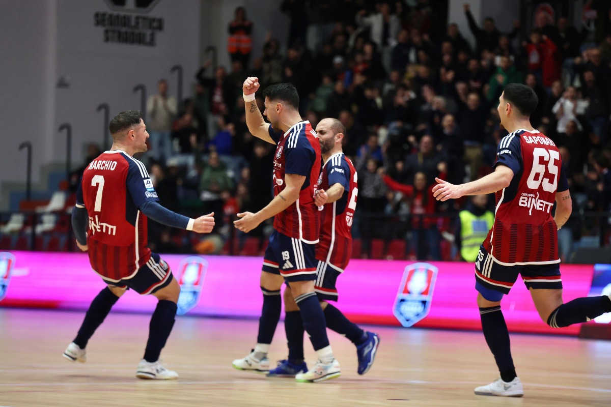 Pirossigeno Cosenza, vittoria pesante: 5-3 alla Feldi Eboli al PalaPirossigeno - Foto: Uff. Stampa Pirossigeno Cosenza