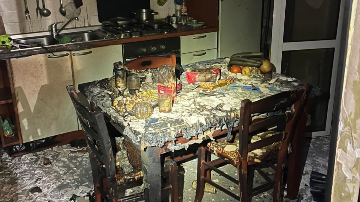 Sellia Marina - Incendio in un'abitazione - Foto: Ufficio stampa Vigili del fuoco