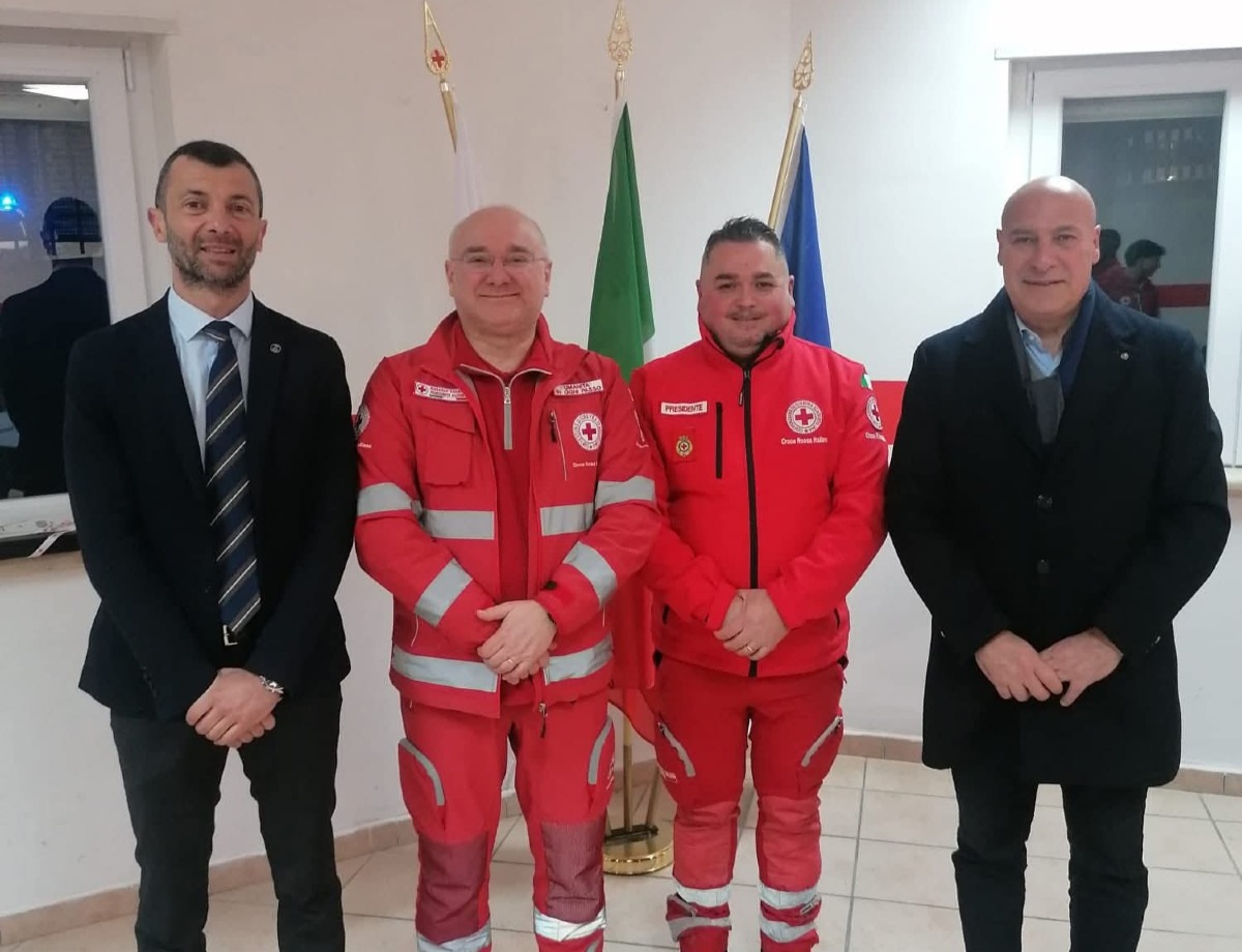 Crotone, Croce Rossa: il presidente nazionale in visita alla città  - Foto: Uff. Stampa Provincia di Crotone 