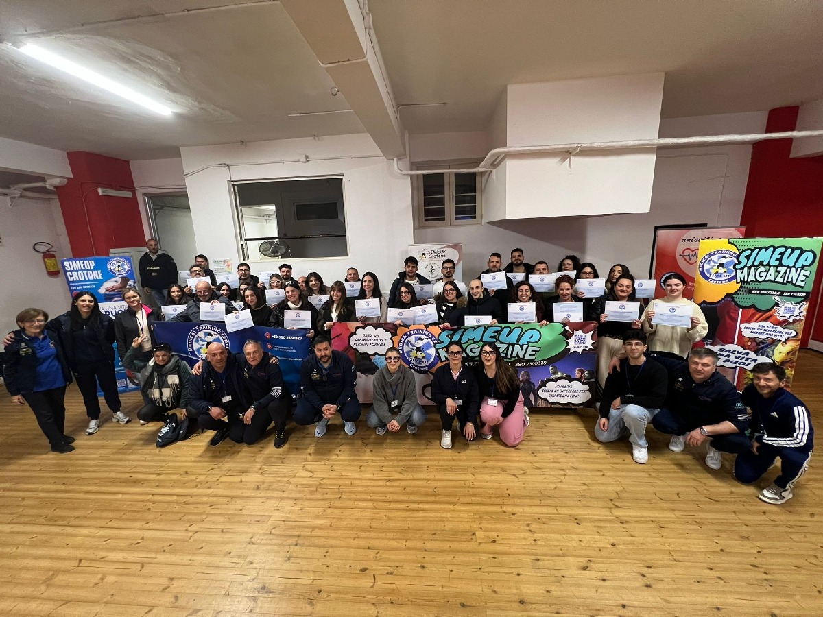 Da tutta la Calabria a Crotone per il corso SIMEUP BLSD