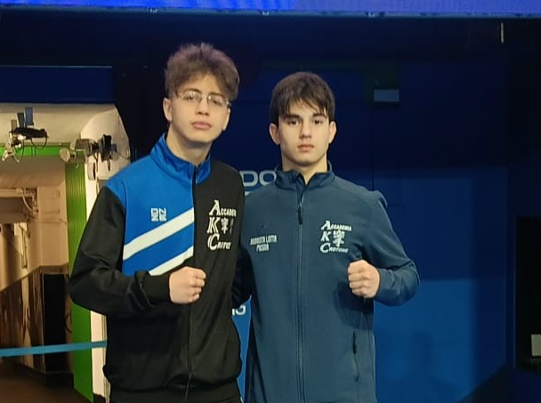 Lotta Olimpica: Megna e Franco dell'AKC ai Campionati Italiani U17 - Foto: Uff. Stampa AKC