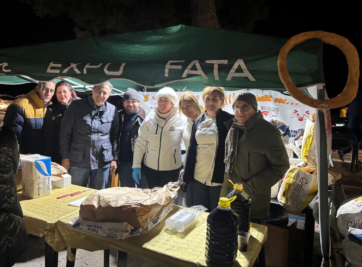 Catanzaro, il “Ciclone di Solidarietà” sul lungomare per le attività colpite da Harry - Foto: US Congrega dei Tre Colli