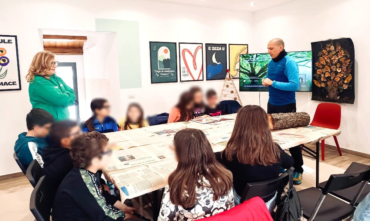 Laboratorio Creativo in Natura di Fili Meridiani - Foto: US Fili Meridiani