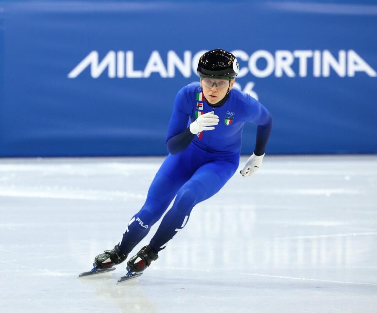 Fontana quarta nei 1000 metri di Short track, oro Olanda - 