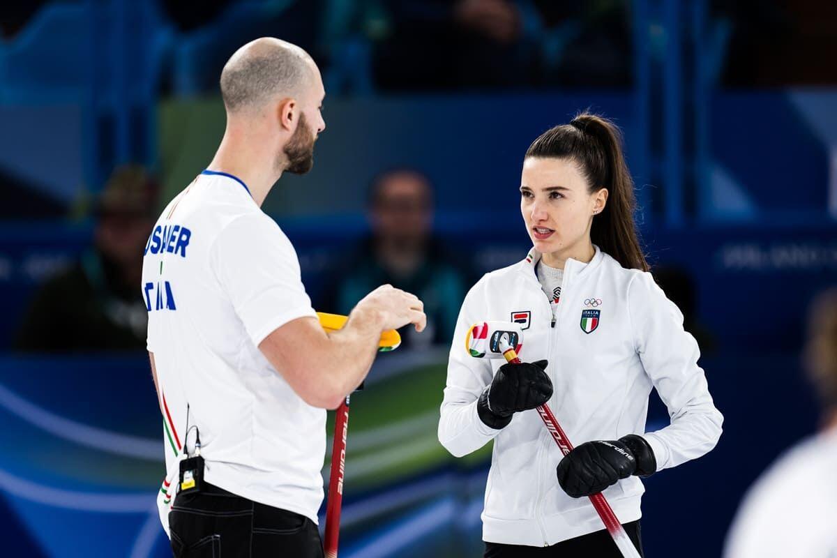 Il curling si tinge d’azzurro, Constantini e Mosaner di bronzo nel doppio misto - 