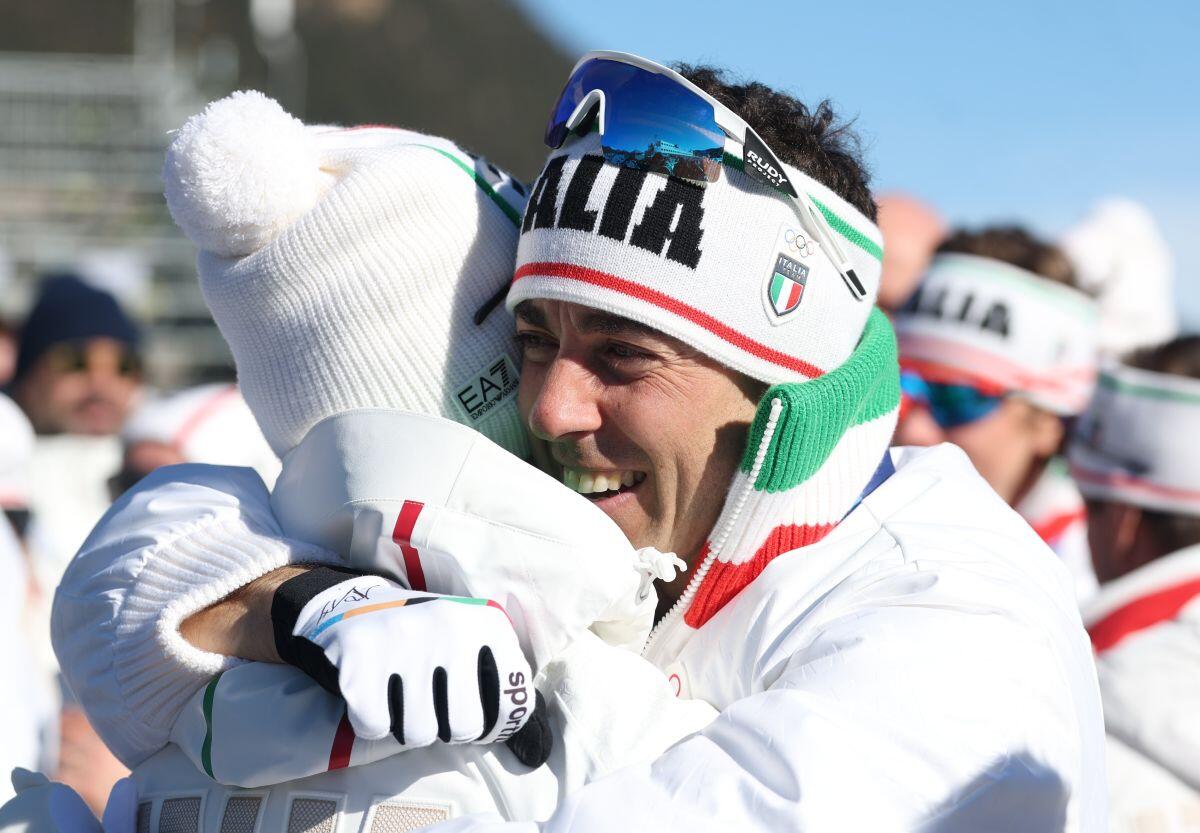 Milano-Cortina, bronzo Barp-Pellegrino nella team sprint di fondo - 