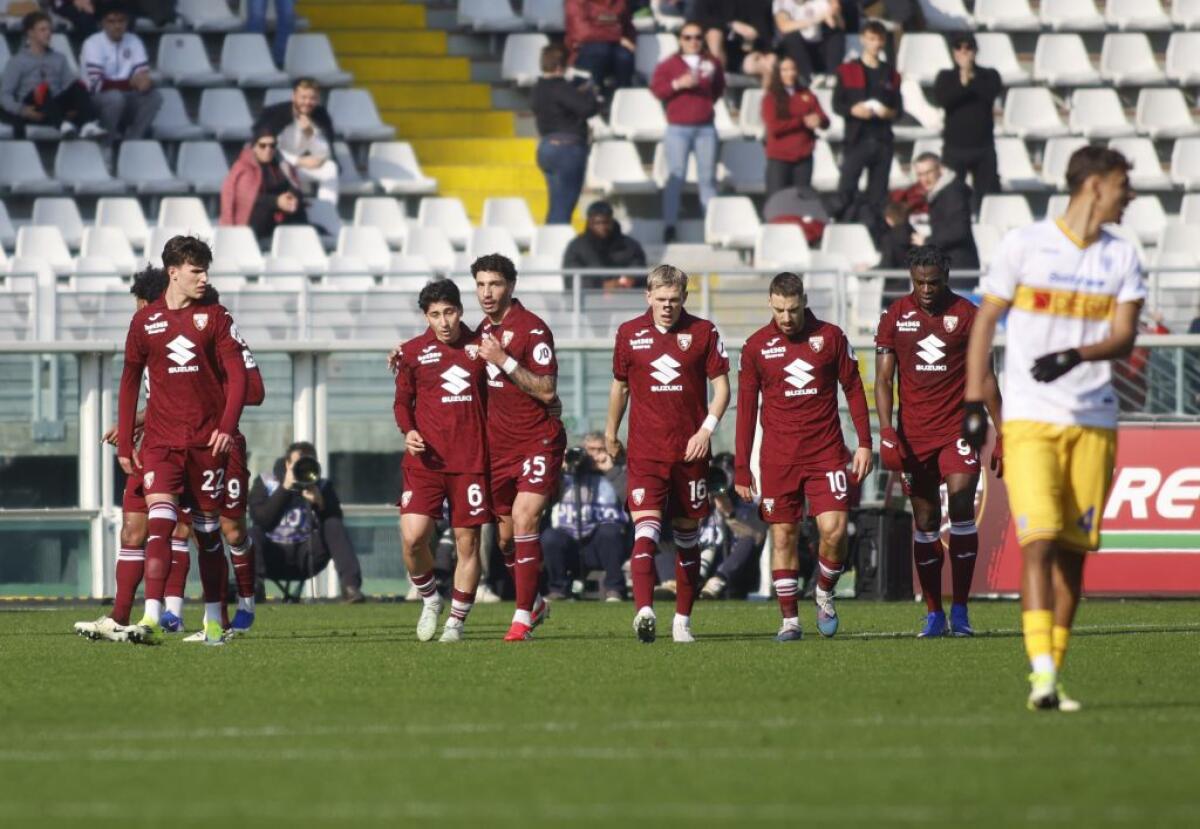 Torino-Lecce 1-0, decide un gol di Adams - 