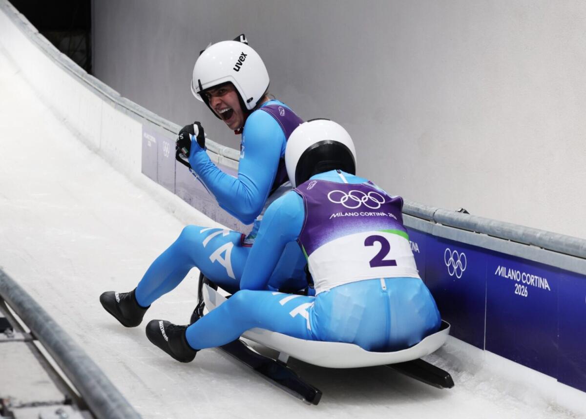 Slittino ancora sul podio olimpico, Italia di bronzo nel team relay - 