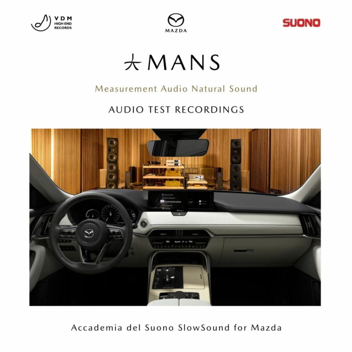 Mazda lancia un album per testare i suoi impianti audio Harmonic Acoustic - 
