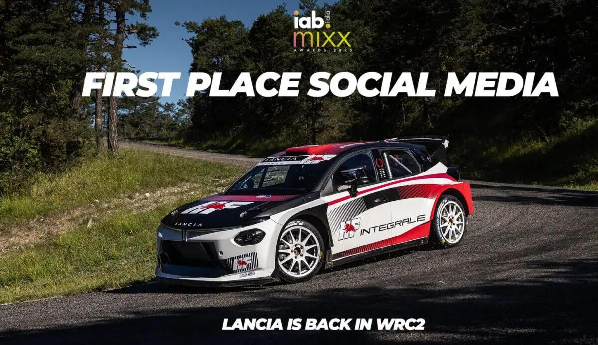 Lancia vince agli IAB MIXX Awards 2026 nella categoria Social Media - 
