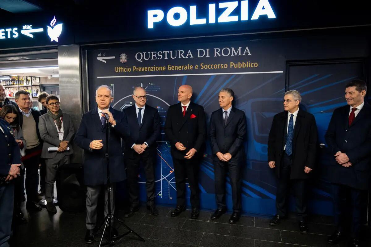 Roma, inaugurata nuova sede operativa della PolMetro a Termini - 