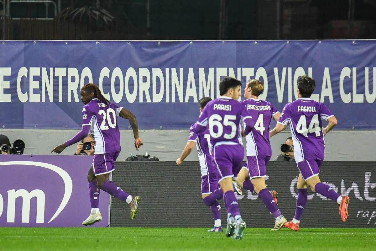 La Fiorentina piega 1-0 il Pisa nel derby toscano, decide un gol di Kean - 