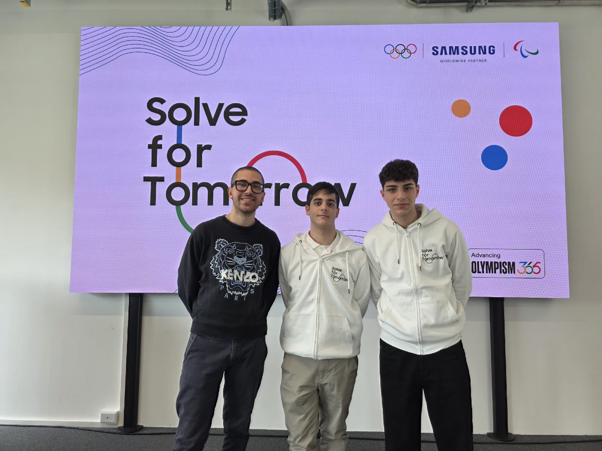 Studenti del Donegani Presentano Kroove alle Olimpiadi (Donegani 11.2.2026) 11