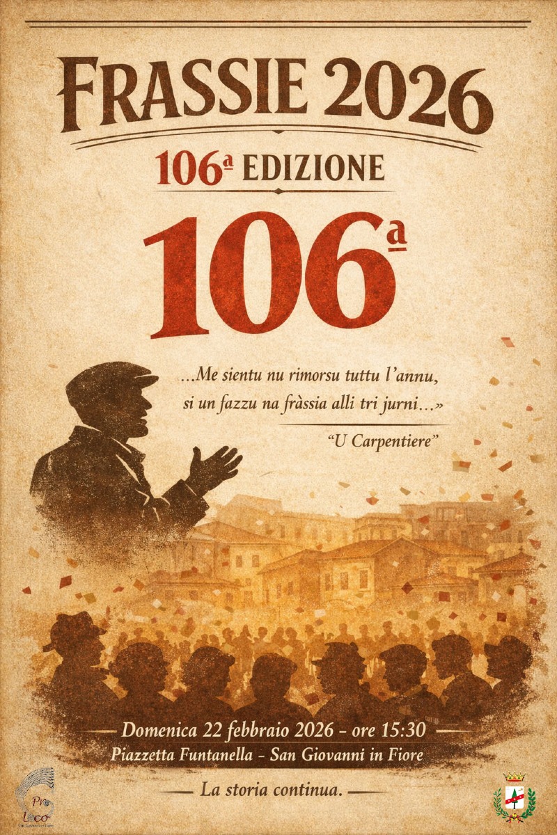 Frassie 2026 - Locandina - Evento - (U.S. ProLoco SGF - 18.02.2026)