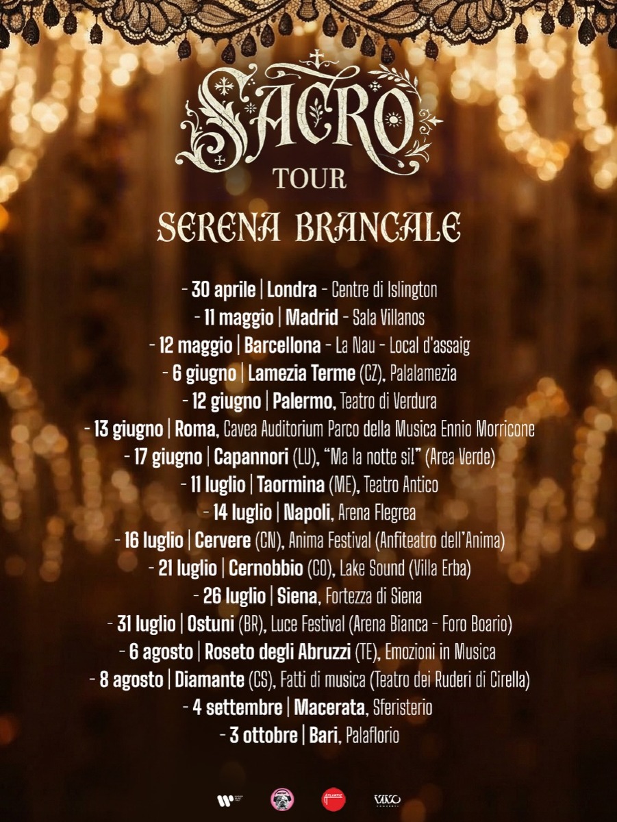 Serena Brancale Tour - (U.S. Ruggero Pegna - 25.02.2026)