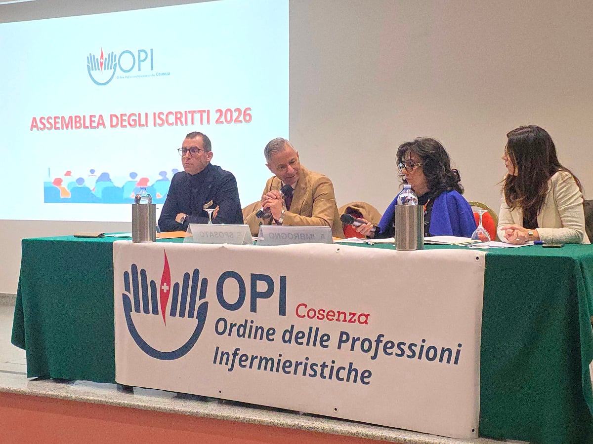 Cosenza, assemblea OPI: infermieri uniti tra formazione, tutela e crescita - Foto: Ufficio stampa Opi Cosenza