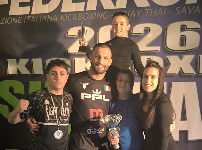 L’ASD Fight Club Lamezia Terme protagonista al FEDERKOMBAT Kickboxing Sud Italia - Foto: Uff. Stampa ASD Fight Club Lamezia Terme 