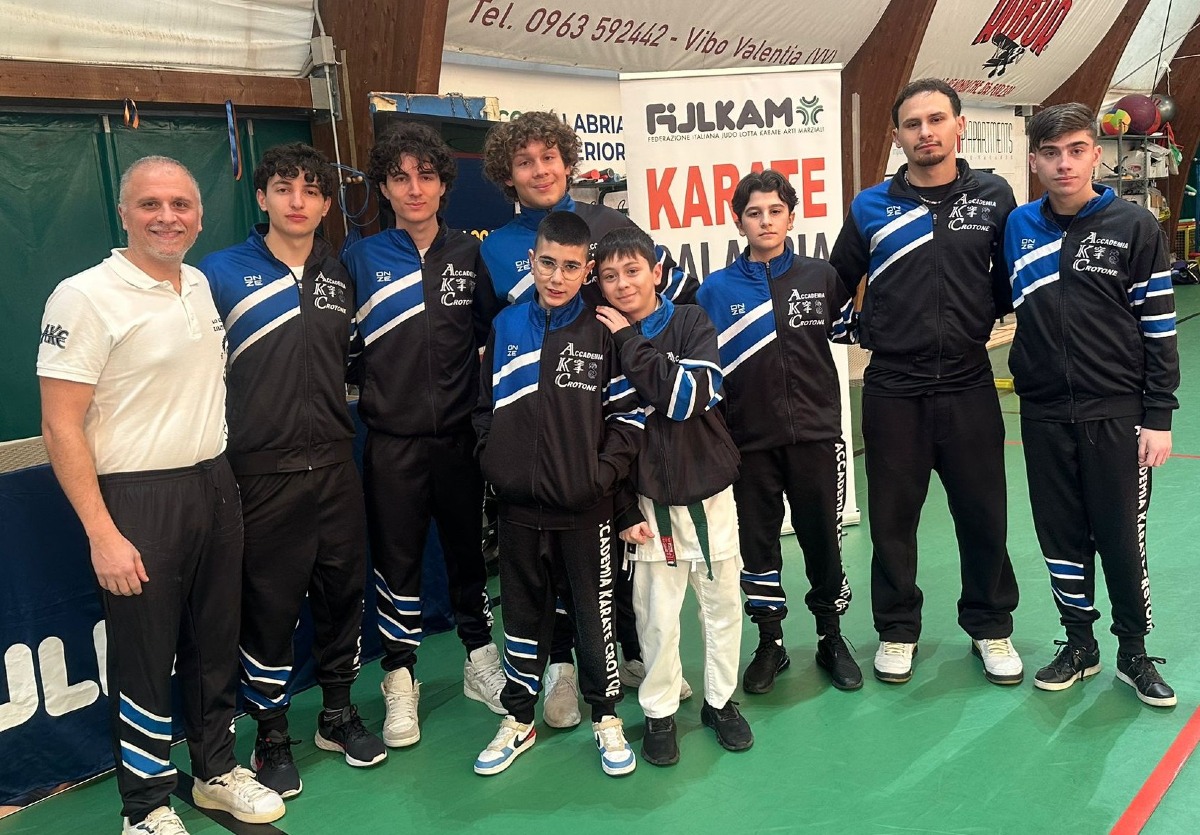 L'AKC protagonisa del secondo Raduno del Centro Tecnico Regionale Karate Calabria - Foto: Uff. Stampa Accademia Karate Crotone