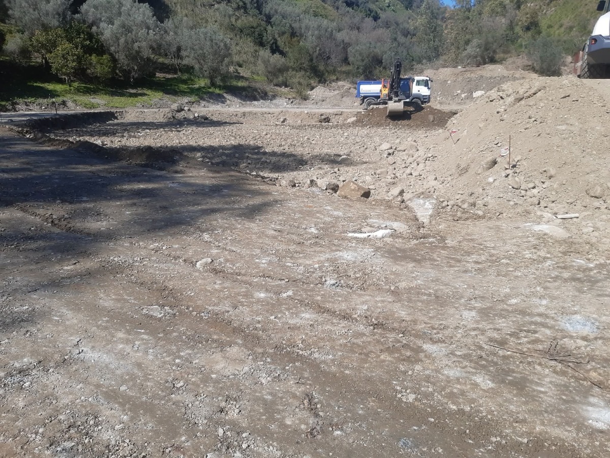 Tiriolo, una nuova vasca di laminazione  - Foto: Uff. Stampa Comune di Tiriolo