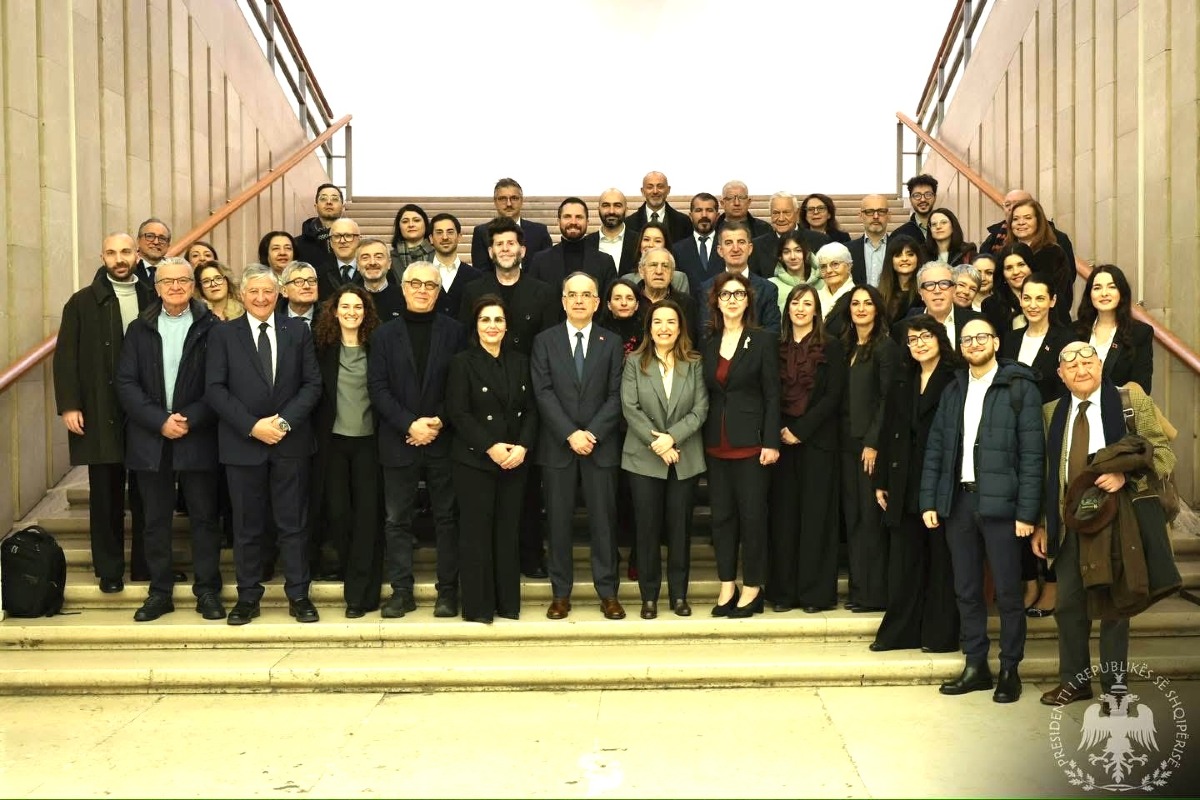 Fili Meridiani alla Triennale per l’incontro con il Presidente albanese - Foto Ufficio Stampa Fili Meridiani 