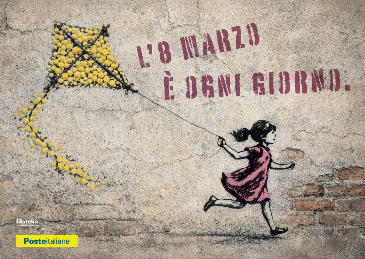 Poste Italiane celebra l’8 marzo con una cartolina filatelica speciale - Foto: US Poste italiane 