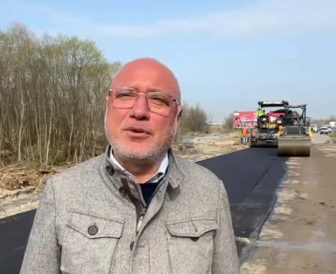 Zumpano, lavori quasi ultimati sulla SP 234 Riva Destra Crati - Foto: Uff. Stampa Comune di Zumpano