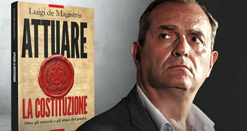 A Castrovillari incontro con Luigi de Magistris sul valore della Costituzione - Foto: Uff. Stampa. Expressiva Comunicazion