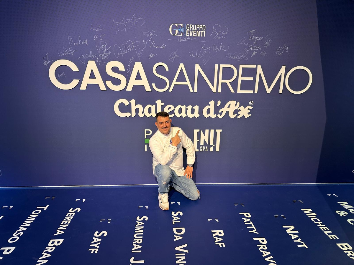 Antonio Vrenna ha portato il gusto di Crotone a Sanremo  - Foto: Antonio Vrenna