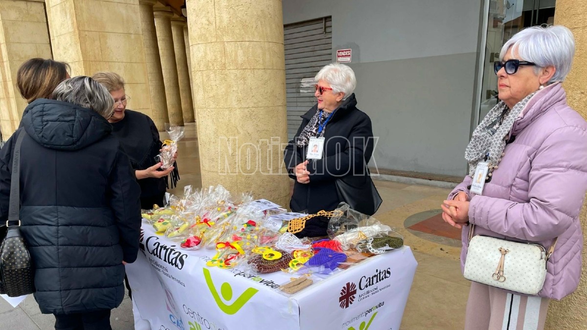 Crotone - 8 marzo, in Piazza Pitagora lo stand del Centro di aiuto alla vita - 