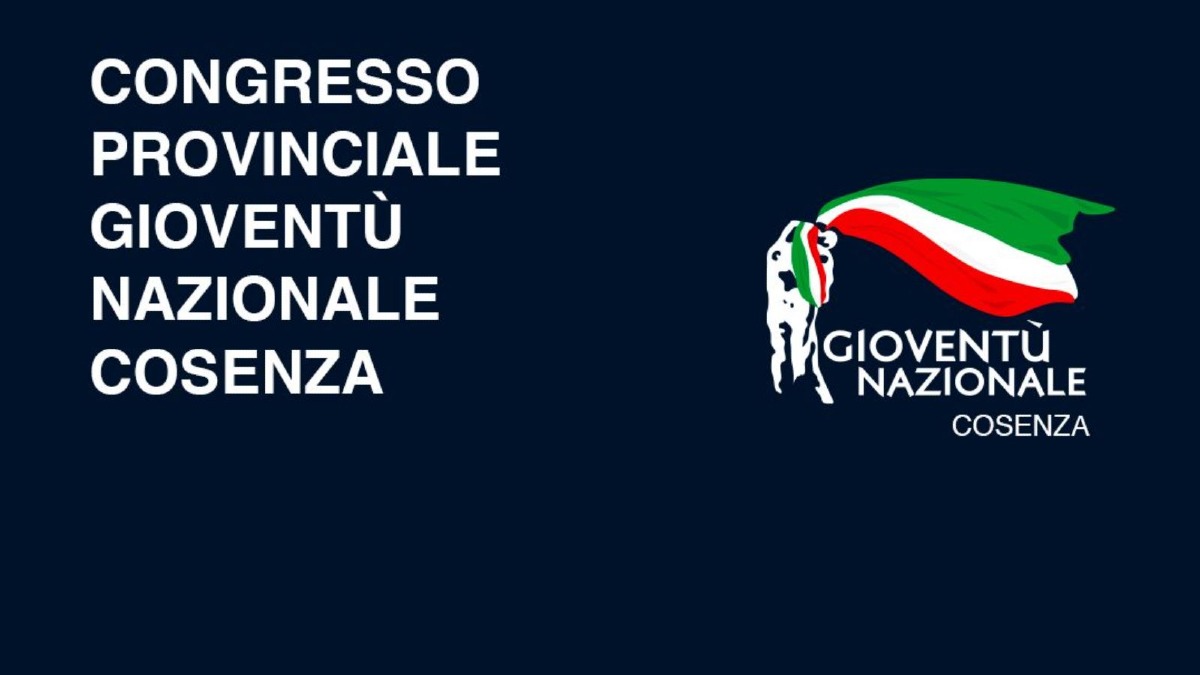Congresso provinciale di Gioventù Nazionale a Rende: Petrone verso la guida - Foto US Gioventu Nazionale 