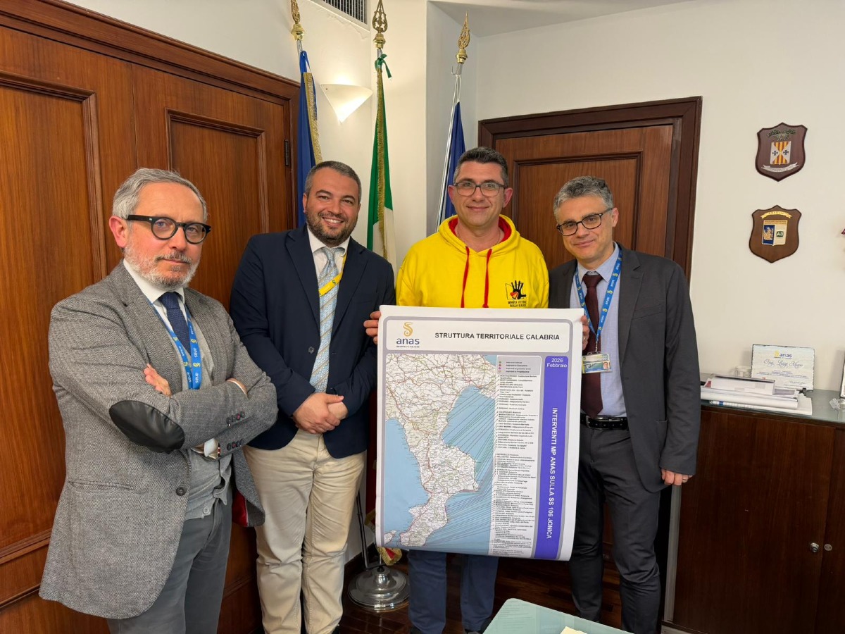 Statale 106, riparte il dialogo tra Anas e l'Associazione “Basta Vittime 106”