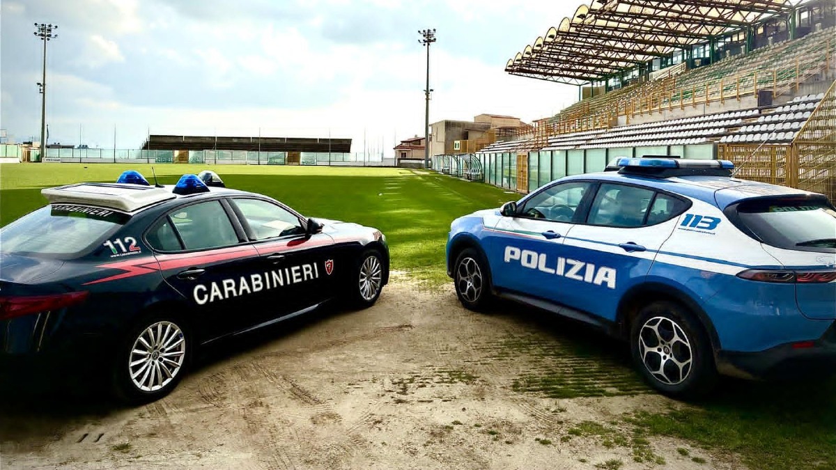 Rissa tra tifosi a Lamezia, nove indagati tra Vigor e Sambiase - Foto US Polizia 