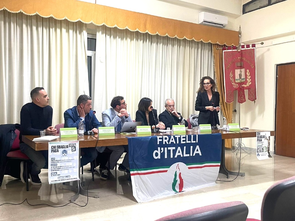 Riforma della giustizia, incontro di FdI tra San Pietro a Maida e Curinga