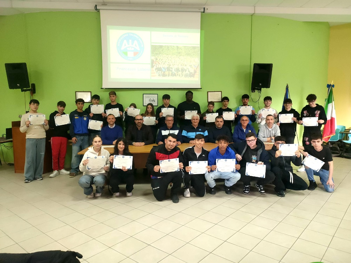 Corigliano-Rossano: Giovani arbitri crescono: concluso il corso all’IIS Palma Green Falcone Borsellino - Foto US Rossella Molinari 