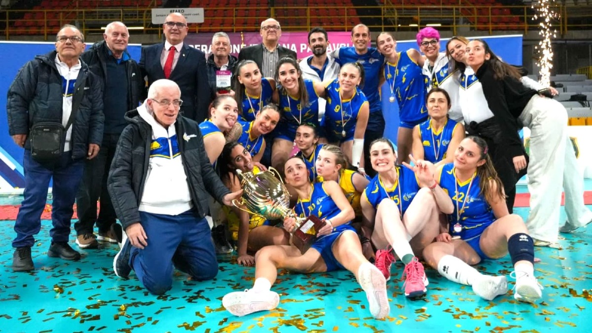 Rossano alza la Coppa Calabria: trionfo al Pala Calafiore - Foto US Fipav Calabria